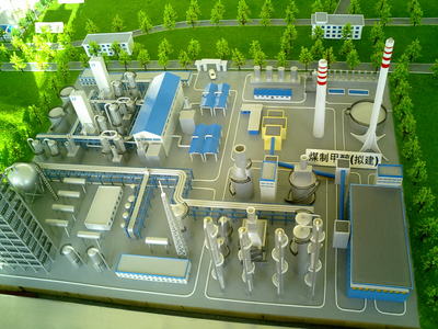 煤制甲醇工厂模型